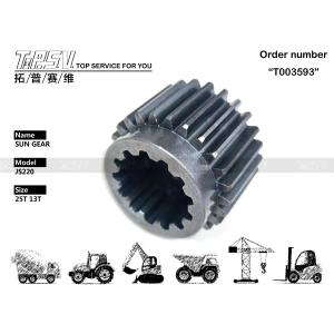 China Reliable Black JS220 Swing Excavator Sun Gear 05/903867 For Planetary Reducer factory