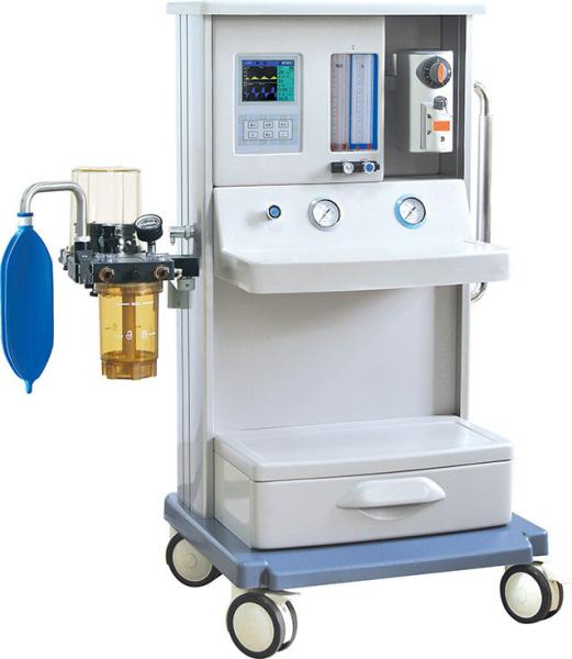 SIMV IPPV Anesthesia Trolley 1500ml Anesthesia Machine Bar Cart ICU Single