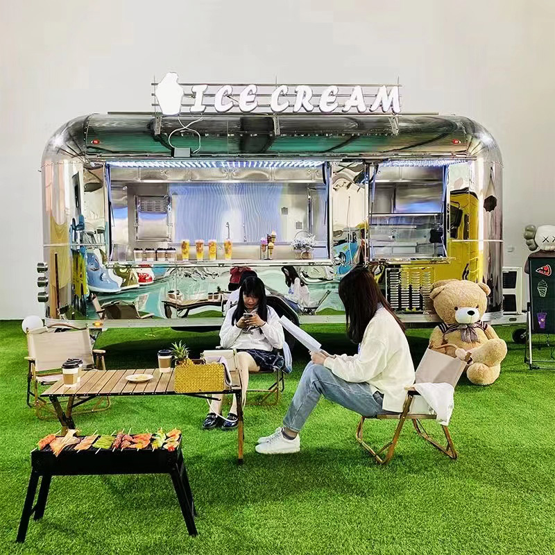 Long Working Life Multifunctional Automatic Food Trailer with Tyre Type and Vacuum Tire