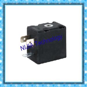 China DIN43650B 3 Pin Solenoid Valve Coils 24VDC Solenoid Coil for Sewing Machine factory