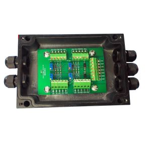 China 4 Way weighing sensor Aluminum Case Waterproof Load Cell Summing Junction Box Enclosure factory