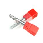 HRC50 Inch Size Carbide 3 Flute Roughing End Mill For Aluminum Or Soft Metal