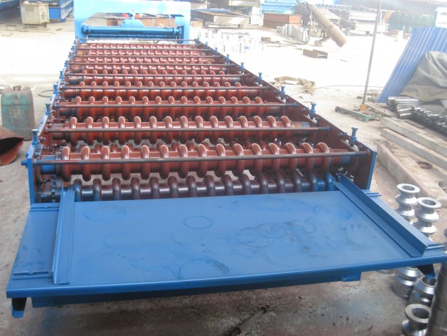 Metal Roofing Sheet Corrugating Iron Sheet Roll Forming Making Machine