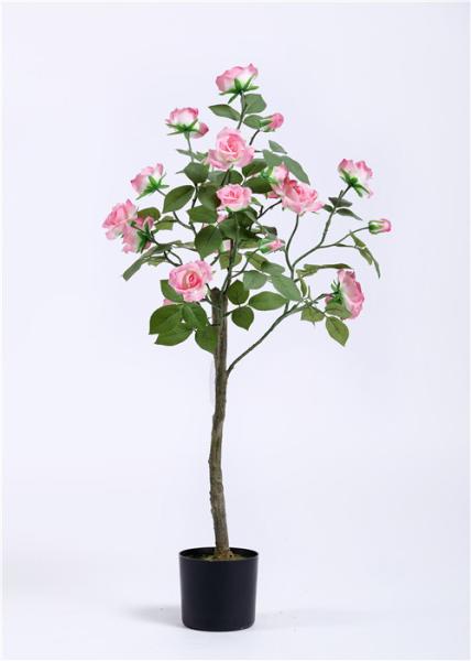 Stylish Fake Indoor Flowers Good Touching High Imitation Evergreen SGS