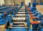 Highway Guardrail Roll Forming Machine For W Beam Guardrail Crash Barrier