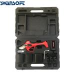 Swansoft 2020 New Type LED 4.0 CM electric pruner for farmer battery powered