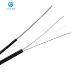 One Core Indoor Drop Cable Bow-type GJXH Steel Wire Optical Fiber Cable