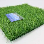 45mm Landscaping Artificial Turf Green Leno Backing For Gardens