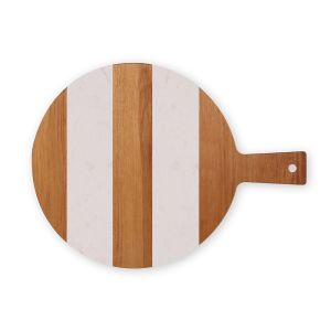 Acacia and Marble Cutting Chopping Serving Board for Cheese