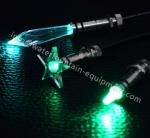 Decorative Underwater Pool Lights End Glow Fiber Optic Cable With Black Cover