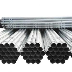 China Welding Boiler Galvanized Welded Steel Pipe 25mm Galvanised Steel Pipe Plain factory