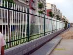 Customized Black Zinc Steel Metal Garrison Fence Panels Maintenance Free