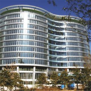 China Q235B Soundproof Aluminium Curtain Wall CAD Customized With Alloy Energy Saving factory