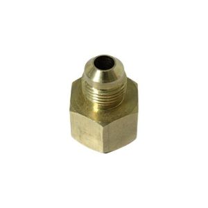 Straight Brass Fitting Gas Pipe Connector Stovetop Use