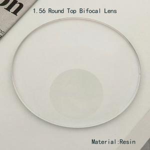 China Resin 1.56 HMC Coating Round Top Bifocal And Progressive Lenses Quality Lens factory