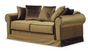 China American style Linen fabric upholstery classic 3-seater sofa,lounge chair,living room sofa factory