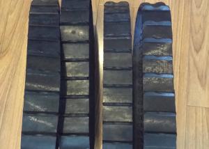 China Lawn Mover Lightweight Rubber Tracks , 60mm Width 40 Links Small Tank Tracks factory