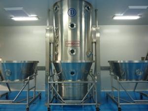 China Auto Fluid Bed Processor Industrial Fluid Bed Dryers Pneumatically Operated factory