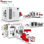Toilet Paper Production Line Facial Tissue Machine with Packing Speed ≤128bags