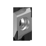 Worldia PCD tipped milling insert Face Shoulder Milling Machine Type Face