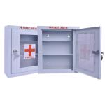 Empty Steel Medicine Lock Box Wall Mounted