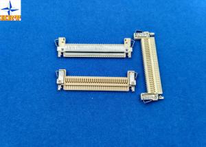China Electronic Tablet PC Lvds Connectors1mm Crimp Style , White Color 30 Pin Connector factory