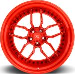 3 PC 5x120 BMW E90 320i Wheels 18 19 20 21 22Inch Red Machine Face Forged Alloy