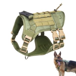 Adjustable Training Tactical Harness For Dogs Working Dog Harness