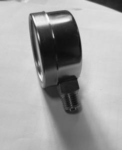China Air System Dry Pressure Gauge Ss Full Stainless Steel Pressure Gauge 3/8&quot; Npt factory