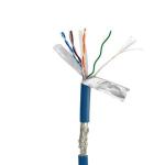 Bulk SFTP CAT6 LSZH Cable 23AWG 500ft for Industrial Automation Enterprise