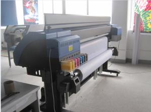 China 1.8M DX7 Head Epson Inkjet Printing Machine for printing PVC Vinyl factory