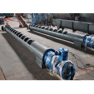 China Small Hopper Auger Screw Conveyor Flexible Long Conveyor Pellet Ribbon on sale
