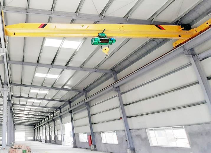 2Ton Single Beam Steel Box Type Electric Overhead Traveling Crane