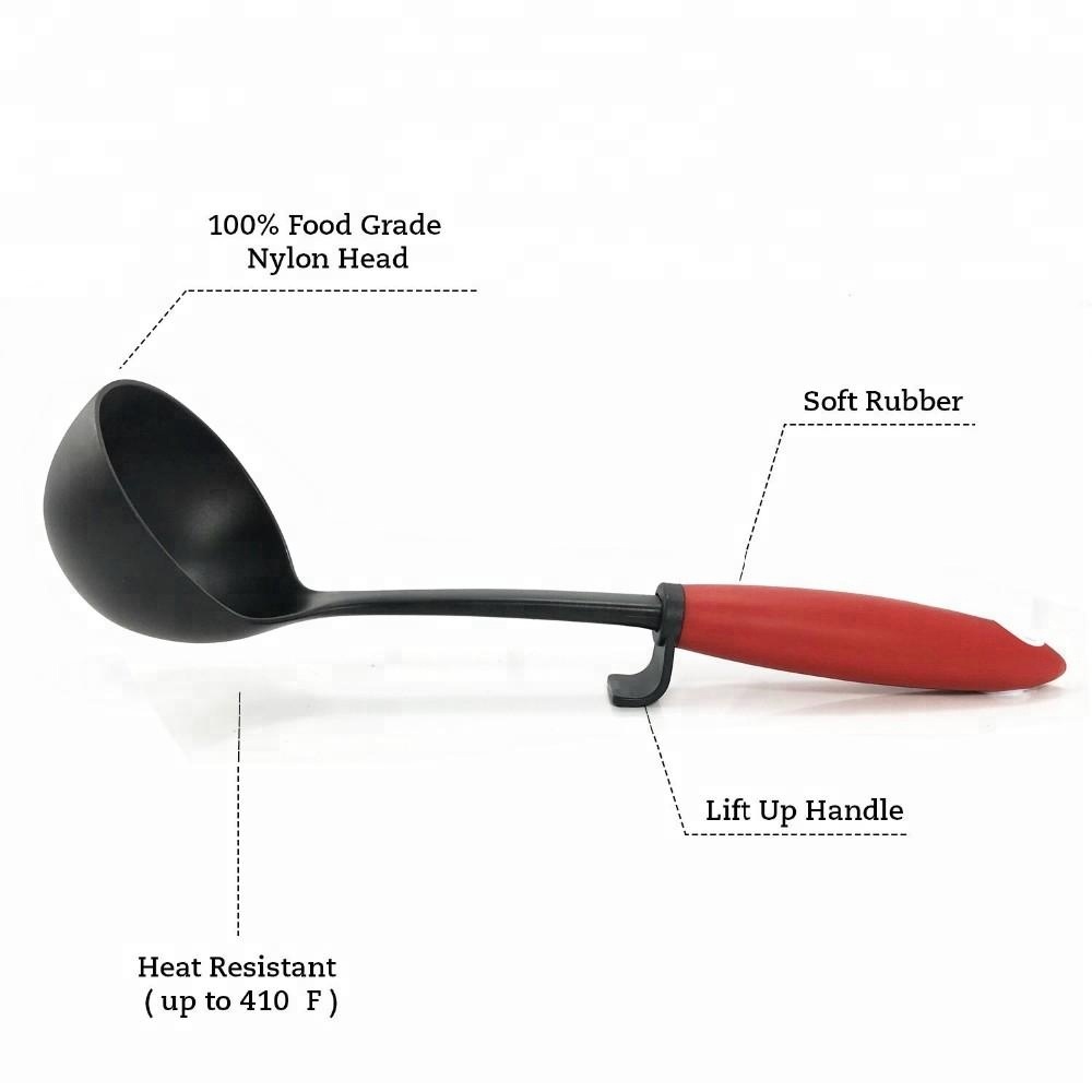 Kitchen Utensils Set Heat Resistant Nylon Cooking Spoons Turner Skimmer Pasta Server