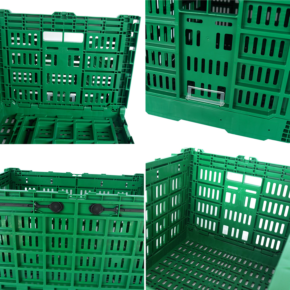 New Design collapsible plastic moving Folding crate for sale