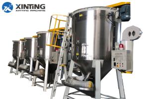 China Big Color Colour Plastic Mixer Machine Vertical / Horizontal For Plastic Pellets / Powder factory