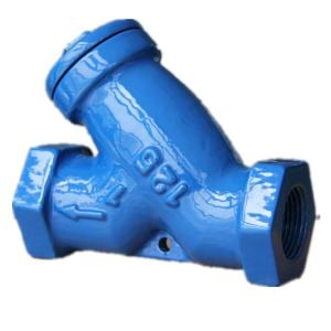 China Screw Threaded Y TYPE PN10 PN16 DN15 DN80 Flanged Y Strainer factory