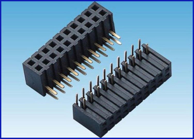 China PCB socket 2.54mm 90 degree factory