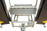 Grey Green Hydraulic Mechanical Loading Dock Ramps / Leveler CE ISO9001