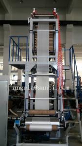 China PE Plastic Film Film Blowing Machine , polyethylene blown film extruder factory