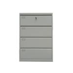 Lateral 4 Drawers Filing Cabinets 0.139cbm OEM Metal For File