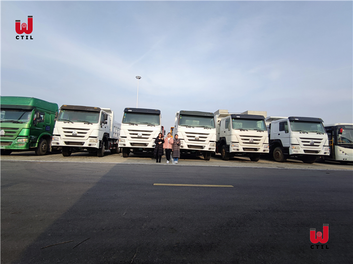 HOWO 10 wheelers used dump truck