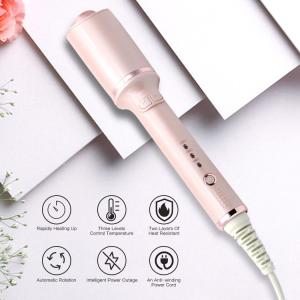 China Anti Tangling 32mm 55W Adjustable Curling Iron Wand All Hair Types factory