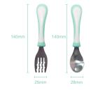 Dust Cover BPA Free Silicone Baby Spoon Durable FDA / SGS Certificated