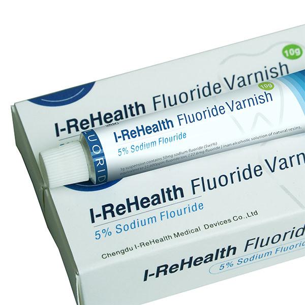 Quick Drying Pediatric Fluoride Varnish 22600ppm Fluorine Dental Fluoride