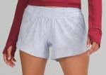 Workout Elastic Waist Running Shorts , Polyester Jogging Shorts For Women