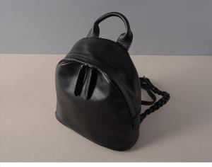 China Leather Backpacks Retro Double Shoulder Bags Cowhide Backsack for Travelling factory