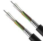 Single Mode Outdoor Fiber Optic Cable 12 Core PBT Loose Tube Anti Ultraviolet