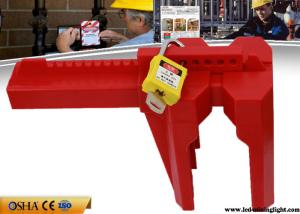 China Red Adjustable Industrial Valve Lock Out Osha Standard 6 Padlocks Available factory