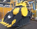 On-Site Recycling Machinery Bucket Crusher Excavator Concrete Jaw Crusher Bucket